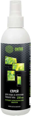Спрей Cactus CS-S3002 для экранов ЖК мониторов 250мл