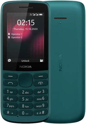 Мобильный телефон Nokia 215 4G Dual Sim Cyan