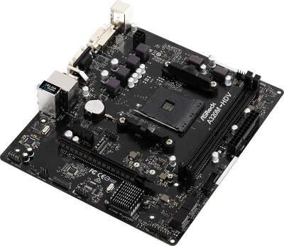 Материнская плата microATX LGAAM4 ASRock A320M-HDV R3.0