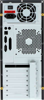 Корпус 3Cott 2302 ATX, 450Вт, USB, Audio, черный