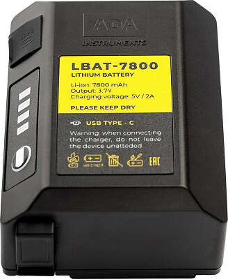 Батарея аккумуляторная Ada LBAT-7800 3.7В 7.8Ач Li-Ion (А00700)