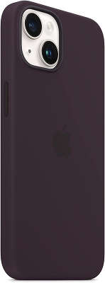 Чехол (клип-кейс) Apple для Apple iPhone 14 Silicone Case with MagSafe A2910 баклажановый (MPT03ZM/A)