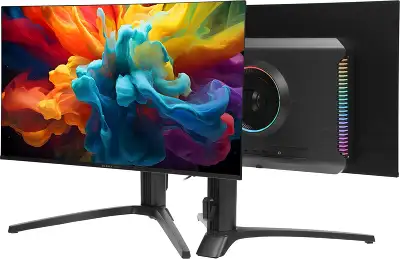 Монитор Digma Pro 27" Vision S черный QD OLED LED 0.03ms 16:9 HDMI M/M глянцевая HAS 1000cd 178гр/178гр 2560x1440 360Hz DP 2K USB 5.55кг