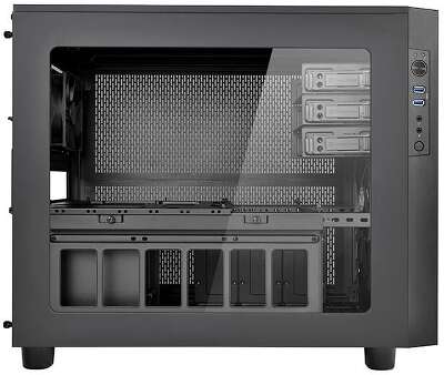 Корпус Thermaltake Core X2, Window, черный, mATX, без БП (CA-1D7-00C1WN-00)