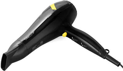 Фен Scarlett SC-HD70I18 2200Вт черный/желтый (HD70I18)