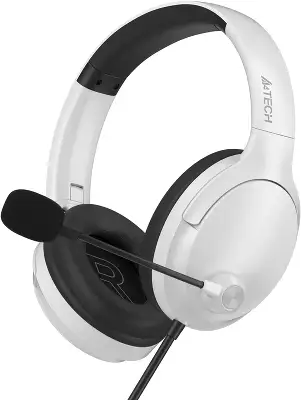 Гарнитура A4Tech FH280U Fstyler белый 2м мониторные USB