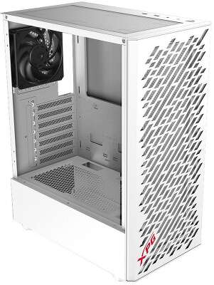 Корпус XPG VALOR AIR WHITE (VALORAIRMT-WHCWW) (Midi-Tower, белый, TG, 120mm fan*4)