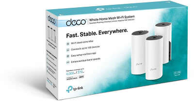 TP-Link DECO M4(3-PACK) AC1200 Домашняя Mesh Wi-Fi система