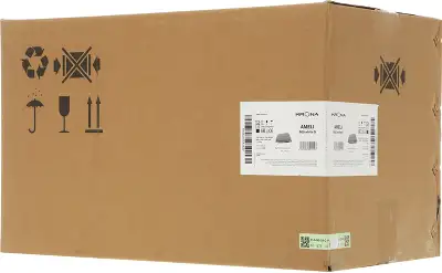 Вытяжка встраиваемая Krona Ameli 600 S белый управление: сенсорное (1 мотор)