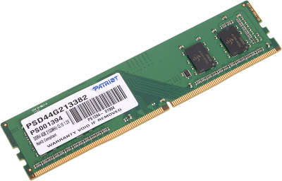 Модуль памяти DDR4 4096Mb DDR2133 Patriot [PSD44G213382]