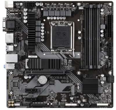 Gigabyte B760M DS3H DDR4 {Socket 1700, Intel®B760, 4xDDR4-3200, D-SUB+HDMI+DP+DP, 1xPCI-Ex16, 2xPCI-Ex1, 4xSATA3(RAID 0/1/5/10), 2xM.2, 8Ch Audio, 2,5GbLan, (2+4)xUSB2.0, (3+2)xUSB3.2, (1+0)xUSB3.2}
