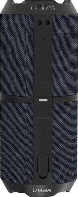 Портативная колонка Урал Гагарин ГР-001 серый (Вт 2x10, 70-20000, Bluetooth, 2500мАч, Type-C). (GAGARINGR001BL