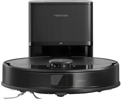 Пылесос-робот Roborock Q8 Max Pro Plus 45Вт черный (в компл.:1мешок)