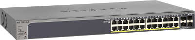 Коммутатор NetGear ProSafe GS728TP-100EUS управляемый 19U 24x10/100/1000BASE-T