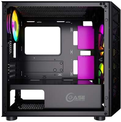 Корпус PowerCase Mistral Micro H3B V2, черный, mATX, Без БП (CMIH3BV2-L3)