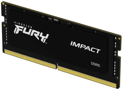 Память KINGSTON DDR5 SO-DIMM 16Gb FURY (PC38400, 4800MHz, CL38, 1.1V) (KF548S38IB-16)