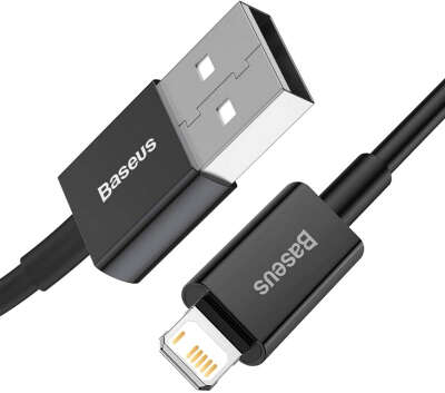 Кабель Baseus Superior USB to Lightning, 1 м, Black [CALYS-A01]