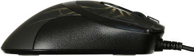 Мышь A4Tech Oscar Editor XL-747H коричневый/рисунок лазерная 3600dpi USB2.0 6but (XL-747H (BROWN SPIDER))