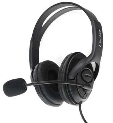 Gembird MHS-786, черный, регулятор громкости