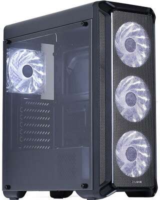 Корпус ZALMAN MidTower I3 black (ATX, без БП, 2xUSB2.0+USB3.2, 4х120mm) (Zalman i3)