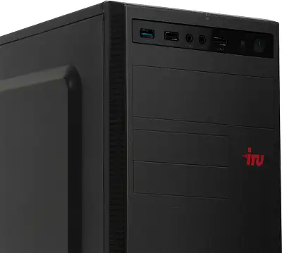 ПК IRU Опал 613 MT i3 12100 (3.3) 16Gb 1Tb 7.2k SSD512Gb UHDG 730 FreeDOS GbitEth 500W kb мышь черный (2007829)