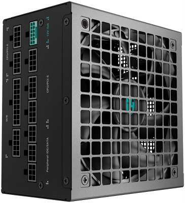 Блок питания Deepcool GAMERSTORM PN1200M (ATX 3.1, 1200W, Full Cable Management, PWM 135mm fan, Active PFC, 80+ GOLD, Active PFC + Full Bridge SRC LLC + DC/DC, Gen5 PCIe) RET (R-PNC00M-FC0B-WGEU)