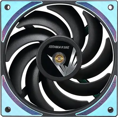 Вентилятор для корпуса Formula Air Bridge Plus ARGB 120х120x25 черный 4-pin 27.2дБ (упак.:3шт) (AIR BRIDGE PLUS BK) Ret