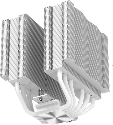 Кулер для процессора/ CPU Cooler SAMA A60W (265W, 4-pin PWM, 156.5mm, 6x6mm, 2x120mm, 78CFM, 29dBA, 2200RPM, S: 1851/1700/1200/115X, AM5/AM4, white)