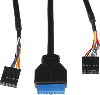 Корпус Accord 3312 черный без БП ATX 2xUSB2.0 1xUSB3.0 audio bott PSU