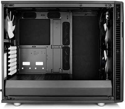 Корпус Fractal Design Define R6 TG, черный, ATX, Без БП (FD-CA-DEF-R6-BK-TG)