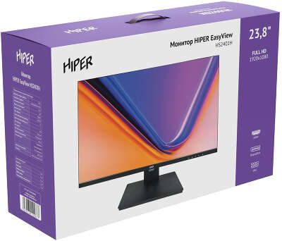 Монитор 24" Hiper EasyView HS2401H IPS FHD D-Sub, HDMI, DP