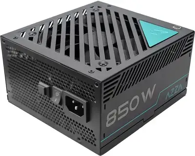 Блок питания Azza ATX 850W PSAZ-850G Gen.5 80+ gold (20+4pin) APFC 120mm fan 6xSATA Cab Manag RTL