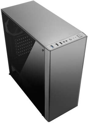 Корпус Accord JP-VI черный без БП ATX 3x120mm 2xUSB2.0 1xUSB3.0 audio bott PSU