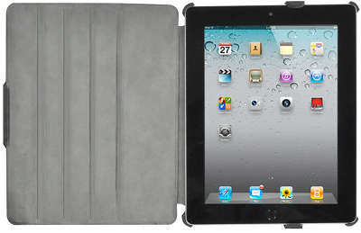 Чехол LUXA2 Legerity Stand Case для iPad 2, черный [LHA0034]