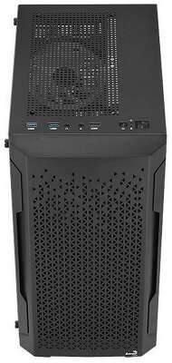 Корпус MiniTower AEROCOOL TRINITY MINI-G-BK-V2 black (mATX, без БП, 3xUSB Type-A) (4710562758627)
