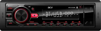 Автомагнитола ACV AVS-401UBR 1DIN 4x50Вт v5.0 AUX 1.3" 2 (43341)