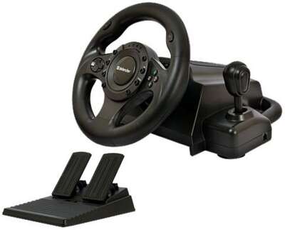 Руль Defender FORSAGE DRIFT GT (USB/PS2/PS3) 12 кн., рычаг коробки передач