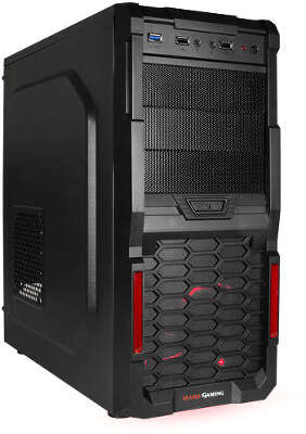 Корпус Aerocool MC3 черный без БП ATX 3x120mm 2xUSB2.0 1xUSB3.0