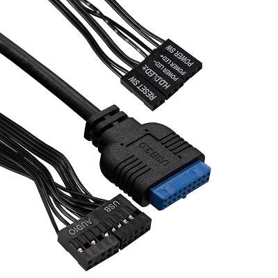 Корпус ExeGate BAA-113U-AAA350, черный, mATX, 350W (EX292352RUS)