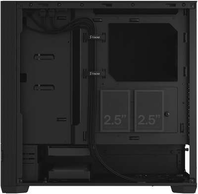 Корпус Fractal Design Pop Silent Black Solid, черный, ATX, Без БП (FD-C-POS1A-01)
