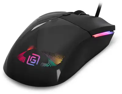 Мышь Оклик 714GM черный оптическая 7200dpi USB 6but (1620717)