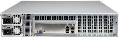 Корпус SuperMicro CSE-LA25TQC-R609LP 2U chassis support max. motherboard size - ATX 12" x 10", E-ATX 12" x 13", EE-ATX 13" x 13.68", Support up to ATX 12"x13" MB with rear 2.5" HDD option installed,8x 3.5"(tool-less) or 2.5"(screw) hot-swap SAS3/SATA driv