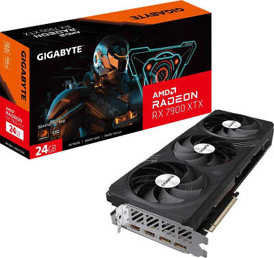 Видеокарта GIGABYTE AMD Radeon RX 7900 XTX GAMING OC 24Gb DDR6 PCI-E 2HDMI, 2DP