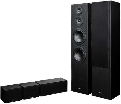 Комплект акустики Pioneer S-ES3TB 5.0 660Вт черный