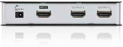 Разветвитель ATEN 2 PORT HDMI Splitter W/1,8M W/EU ADP,