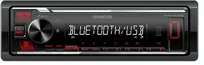 Автомагнитола Kenwood KMM-BT208 1DIN 4x50Вт