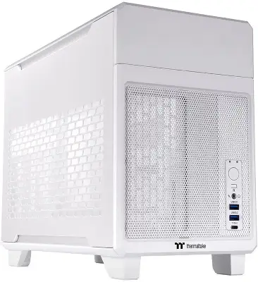 Корпус Thermaltake TR100 белый без БП miniITX 8x140mm 2x200mm 2xUSB3.0 audio bott PSU