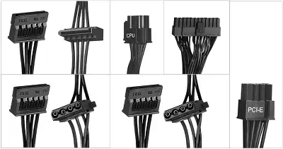 Блок питания KingPrice ATX 550W KPPSU550 (20+4pin) 120mm fan 4xSATA RTL