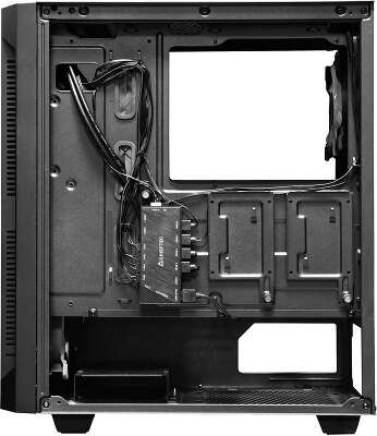 Корпус Chieftec Hunter, черный, ATX, Без БП (GS-01B-OP)