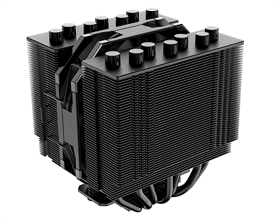 Кулер для процессора ID-COOLING SE-207-XT SLIM LGA20XX/1700/1200/115X/AM4 (12шт/кор, TDP 220W, PWM, черный, 7 тепл.трубок + медная база, 1 x FAN 120mm, черный) RET